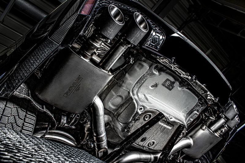 Audi RS6 Avant Performance Exhaust - Rear - Remus - Race Axle Back - `19-`27